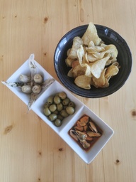 VARIAT FLIPPING ( patates+olives+carxofes+musclos)